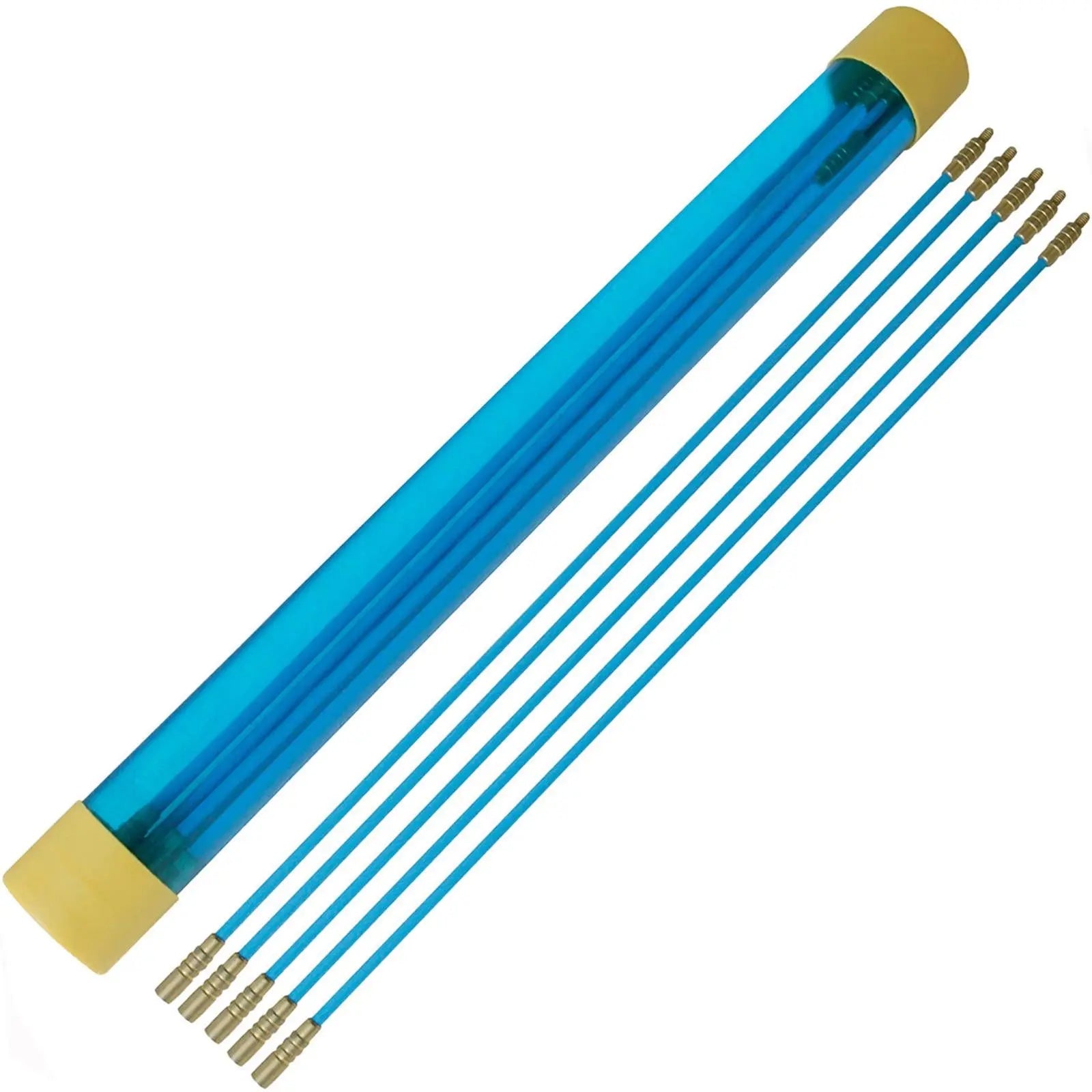 Silverline 13 Piece Cable Access Tool Kit 10 x 330mm Rods Wires Electrician 