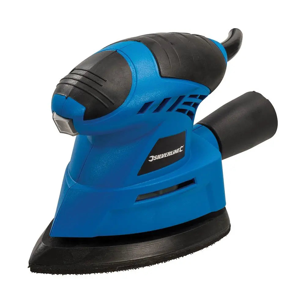 Silverline 130W Detail Sander 140mm 421042  White Rose Tools