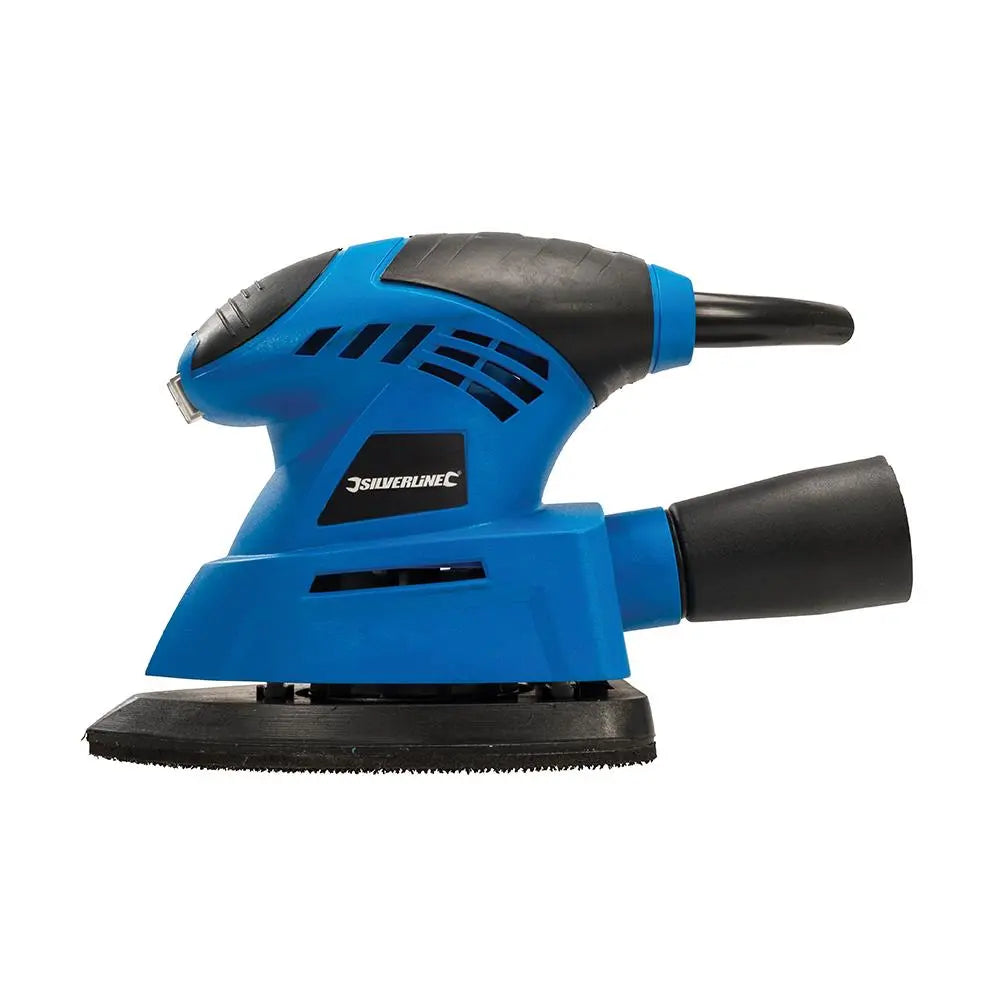 Silverline 130W Detail Sander 140mm 421042  White Rose Tools