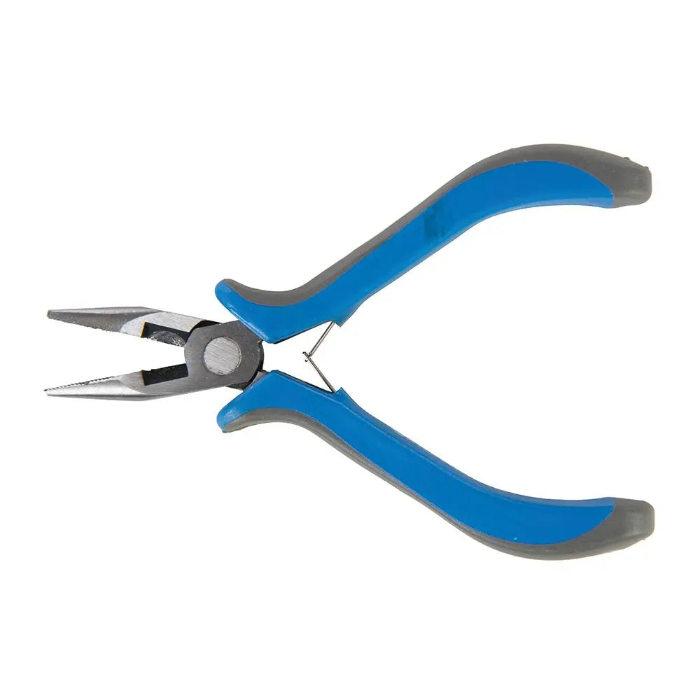 Silverline 130mm Mini Long Nose Pliers Soft Grip Precision Craft Micro 