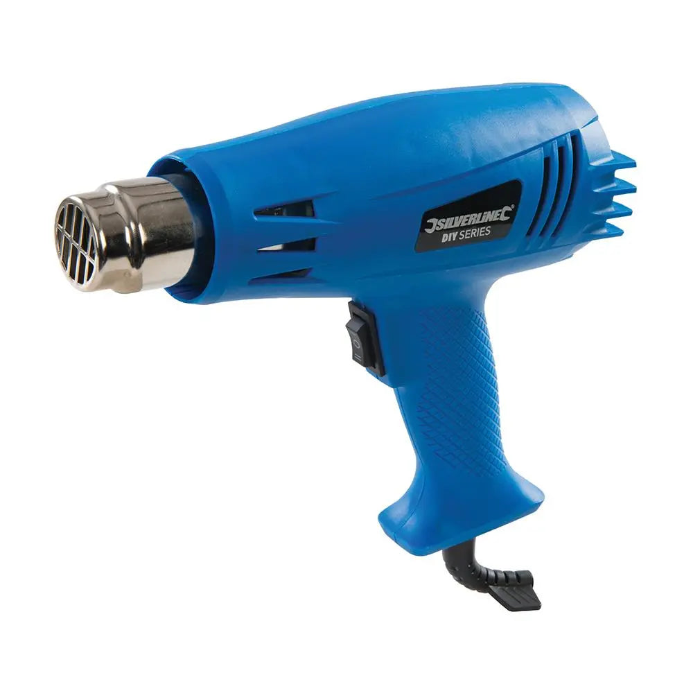 Silverline 1500W Heat Gun 500°C 947560  White Rose Tools