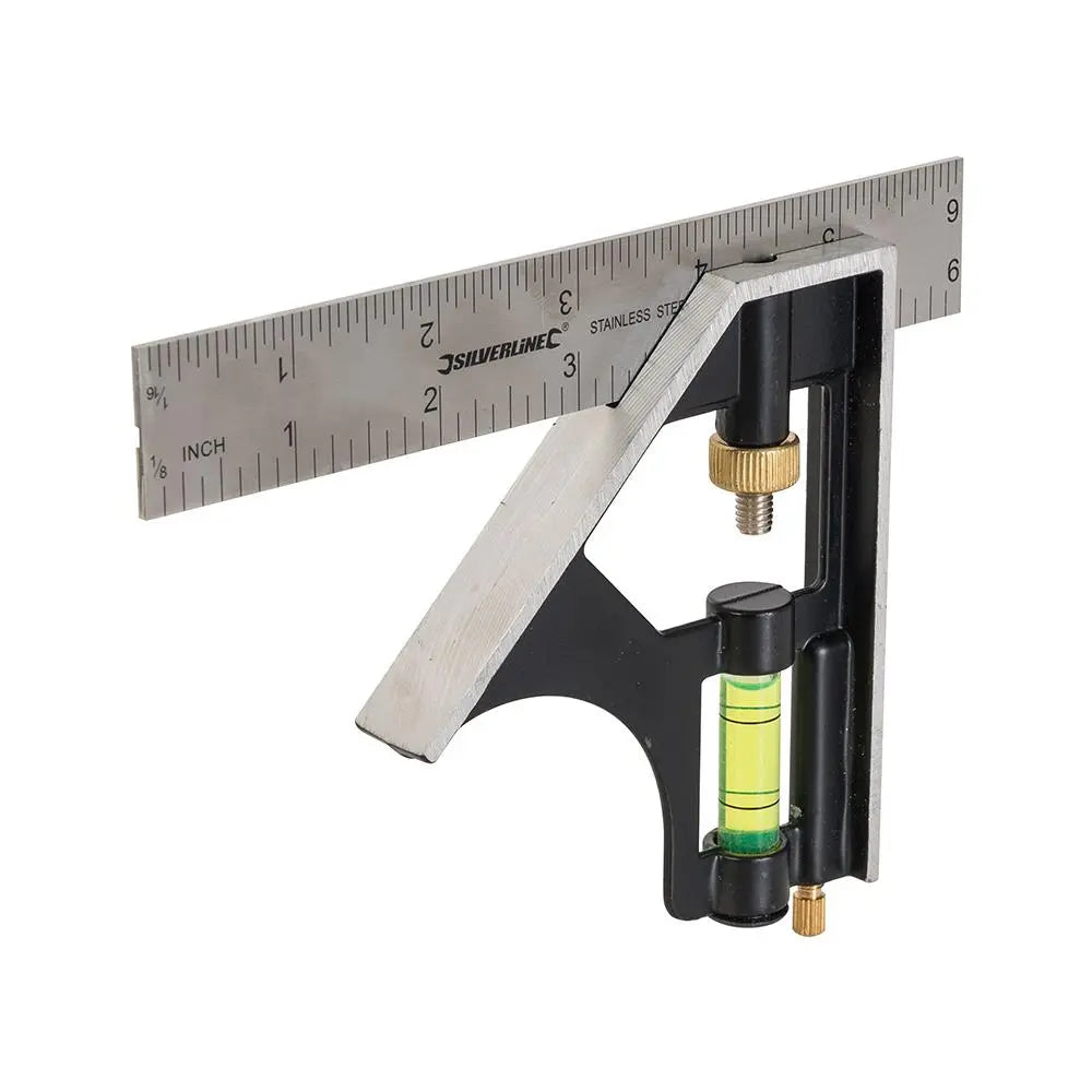 Silverline 150mm Combination Square 