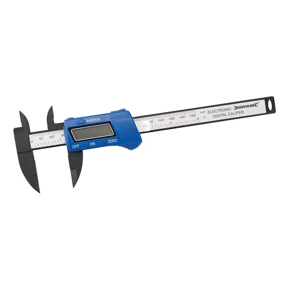 Silverline 150mm Composite Digital Vernier Caliper 