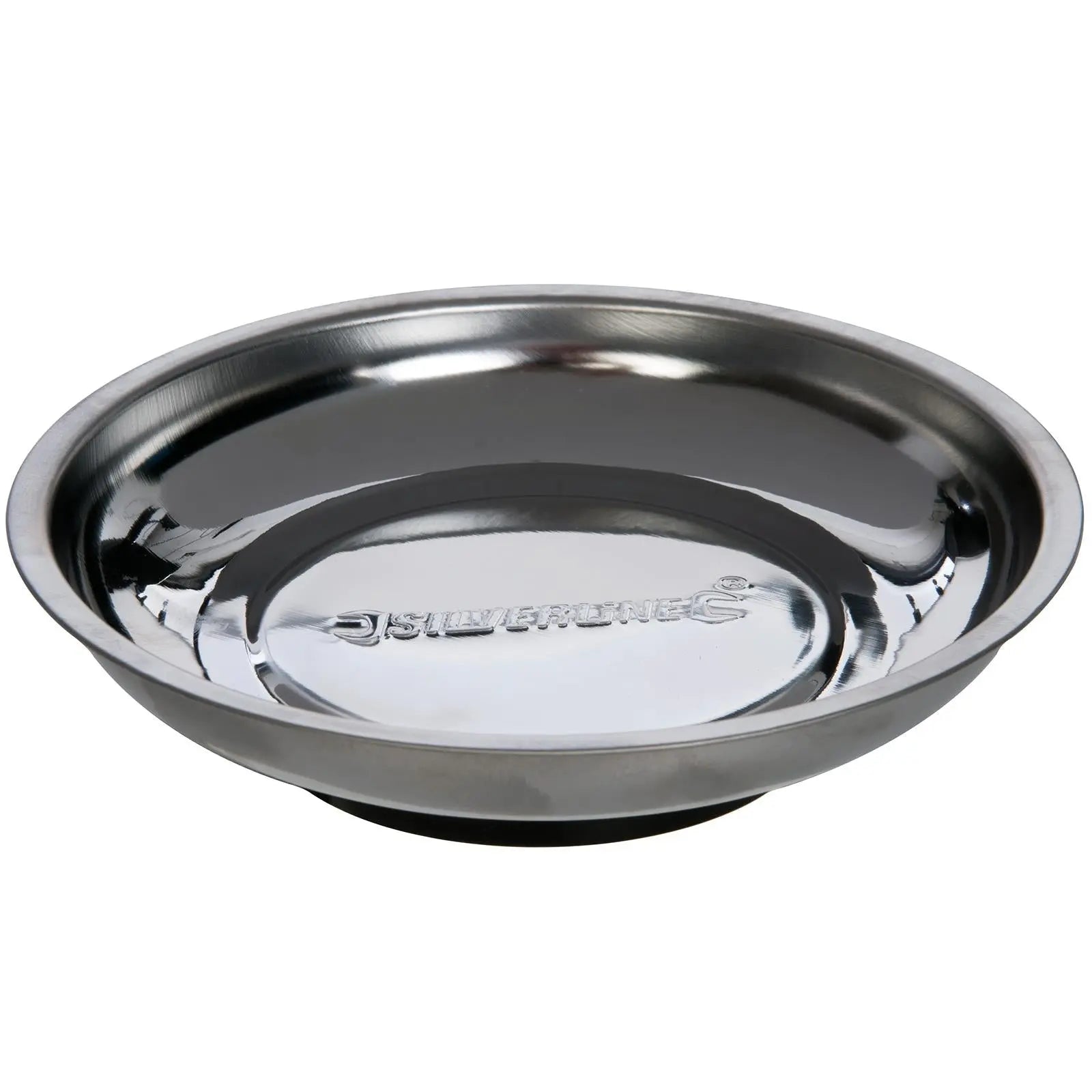 Silverline 150mm Magnetic Parts Dish Storage Stainless Steel Tray 