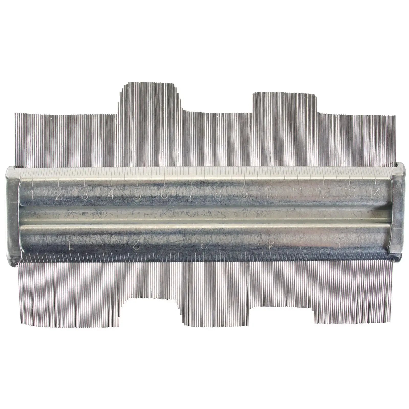 Silverline 150mm Steel Profile Gauge Metric Imperial Carpet Fitting 