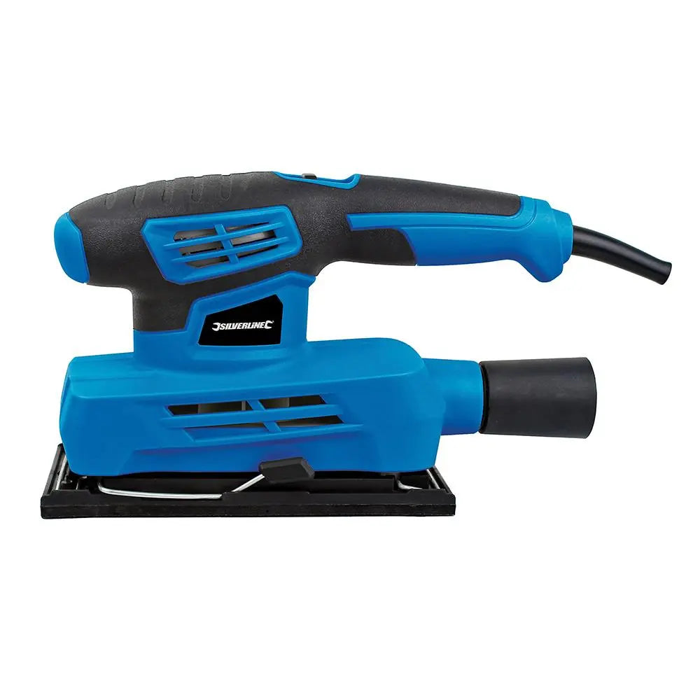 Silverline 160W Orbital Sander 1/3 Sheet 264125  White Rose Tools