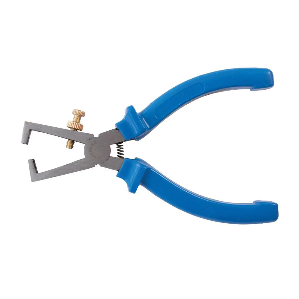 Silverline 160mm Wire Stripping Pliers V-Groove Adjustable Strippers 