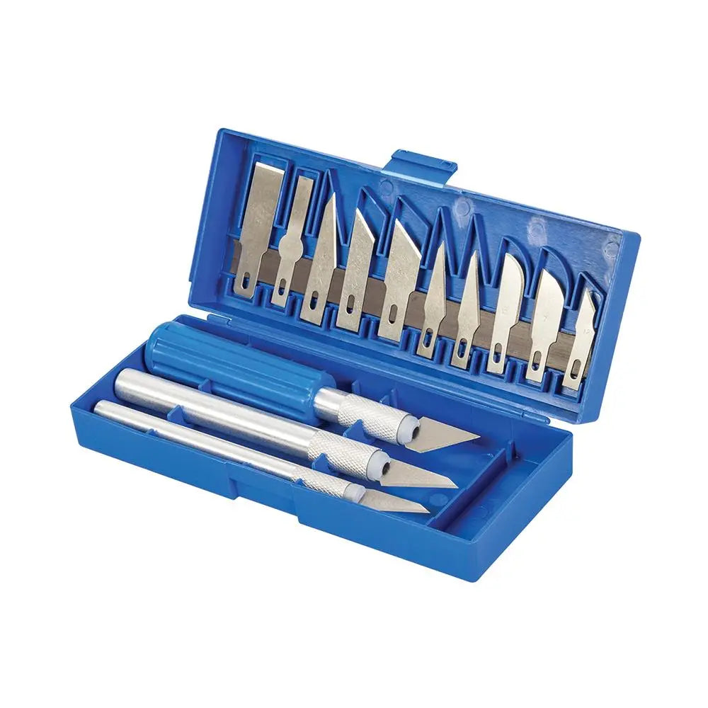 Silverline 16pc Hobby Knife Set 