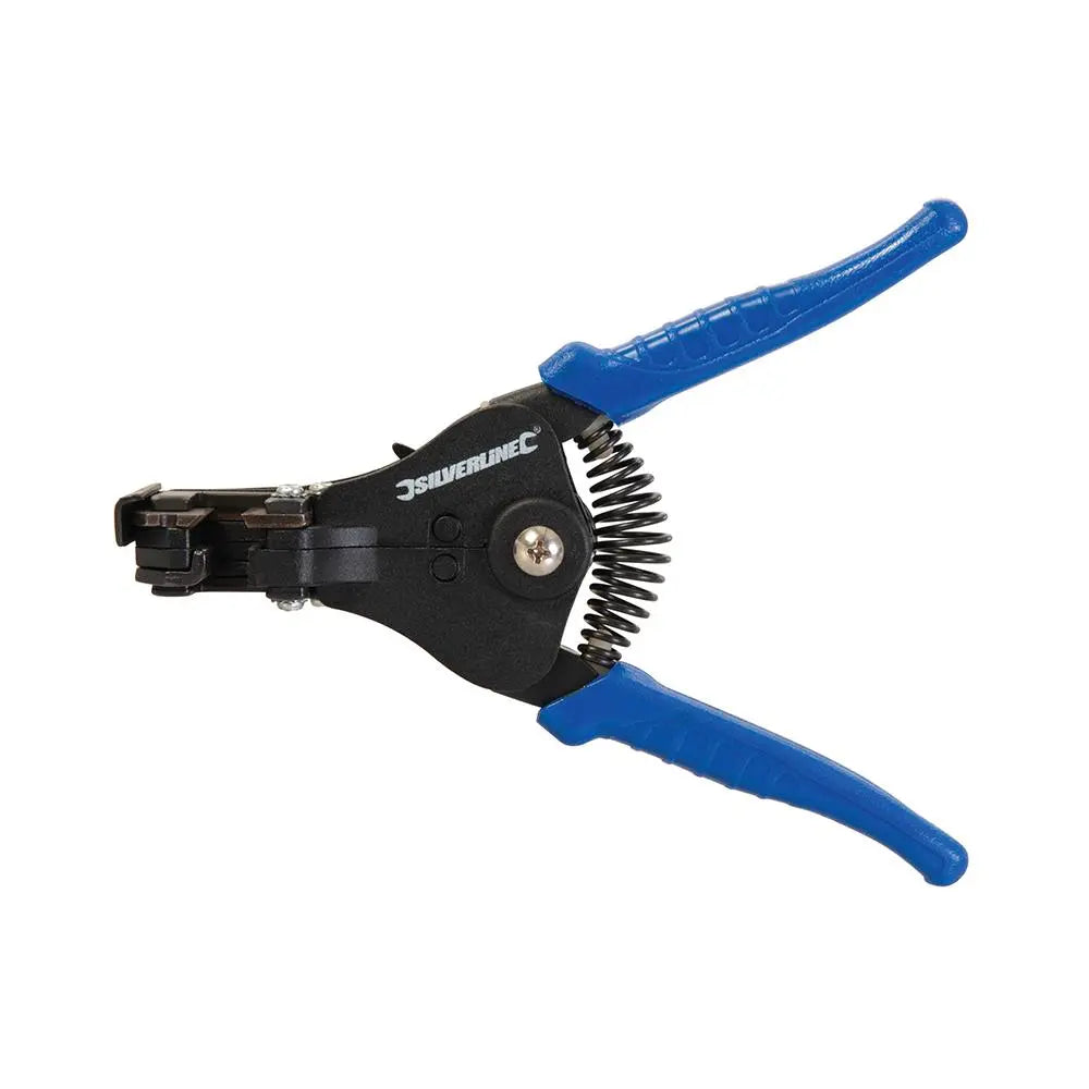 Silverline 170mm Automatic Wire Strippers Cable Pliers Adjustable 