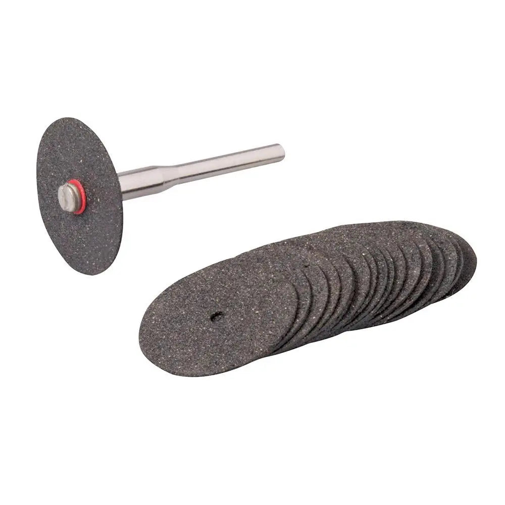 Silverline 18 Piece Cutting Disc Kit 22mm Resin Wheel Grinding Multi Tool 