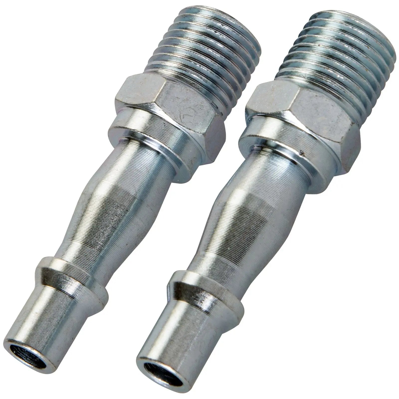 Silverline 2 Piece Male Bayonet Coupler 1/4" BSP Connector Hose Air Line 