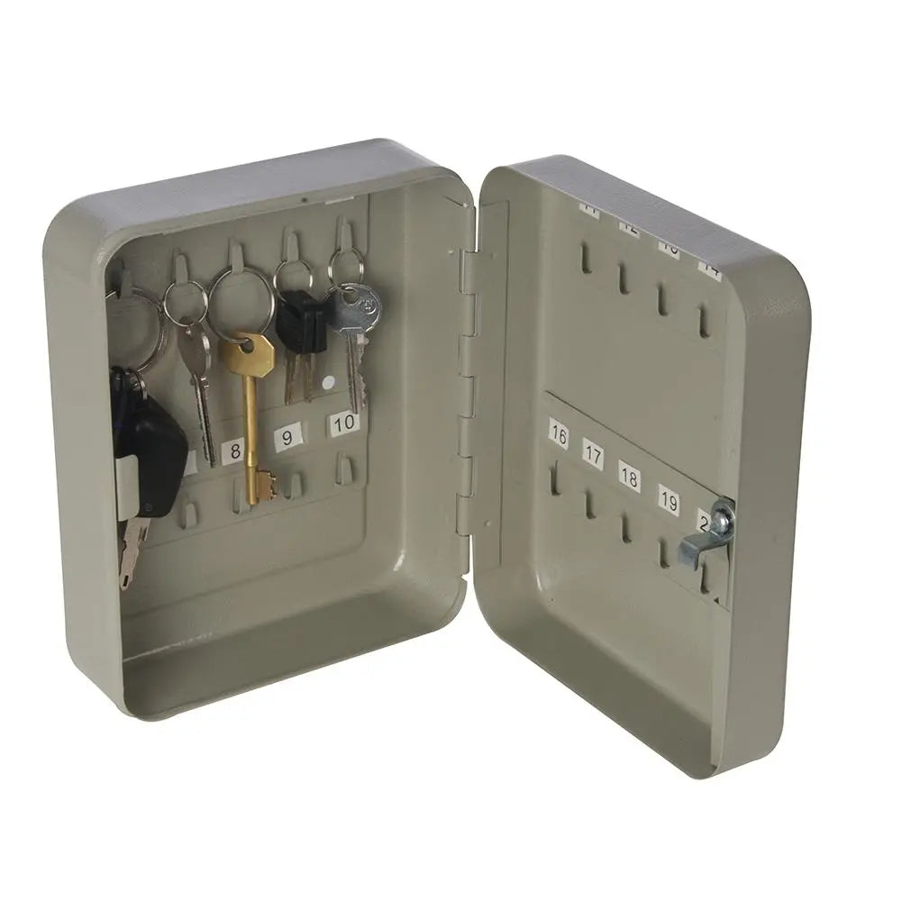 Silverline 20-Key Cabinet Keyed 200 x 160 75mm 656614
