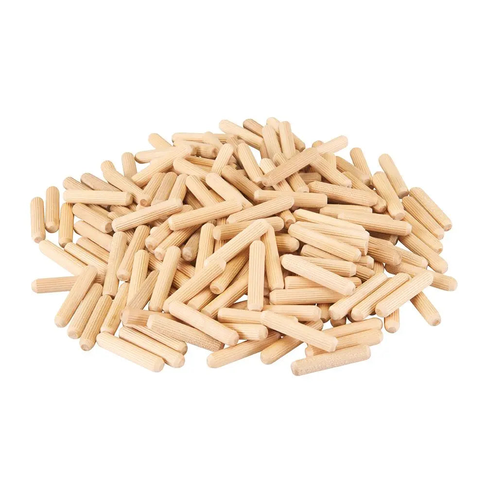 Silverline 200 Piece Dowel Pins 6x 30mm, 8 x 40mm or 10 x 40mm 