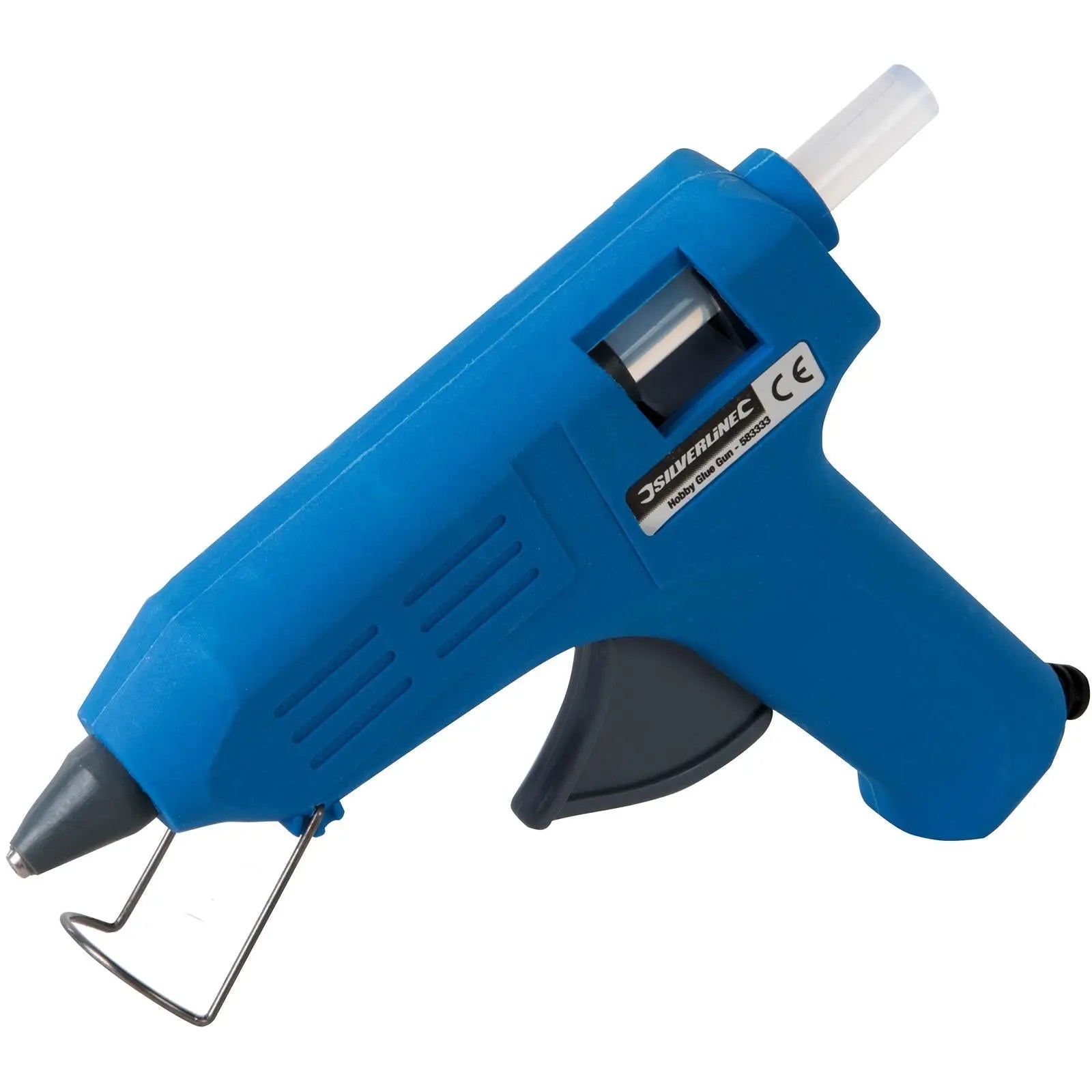 Silverline 230V Hobby Glue Gun Adhesive Wood Plastic Metal Glass Fabric 