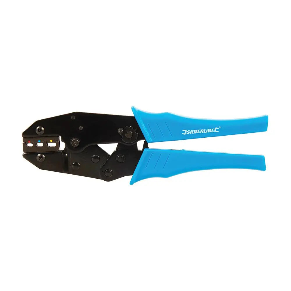 Silverline 230mm Expert Ratchet Crimping Tool 0.5-6mm Wire Electrician 
