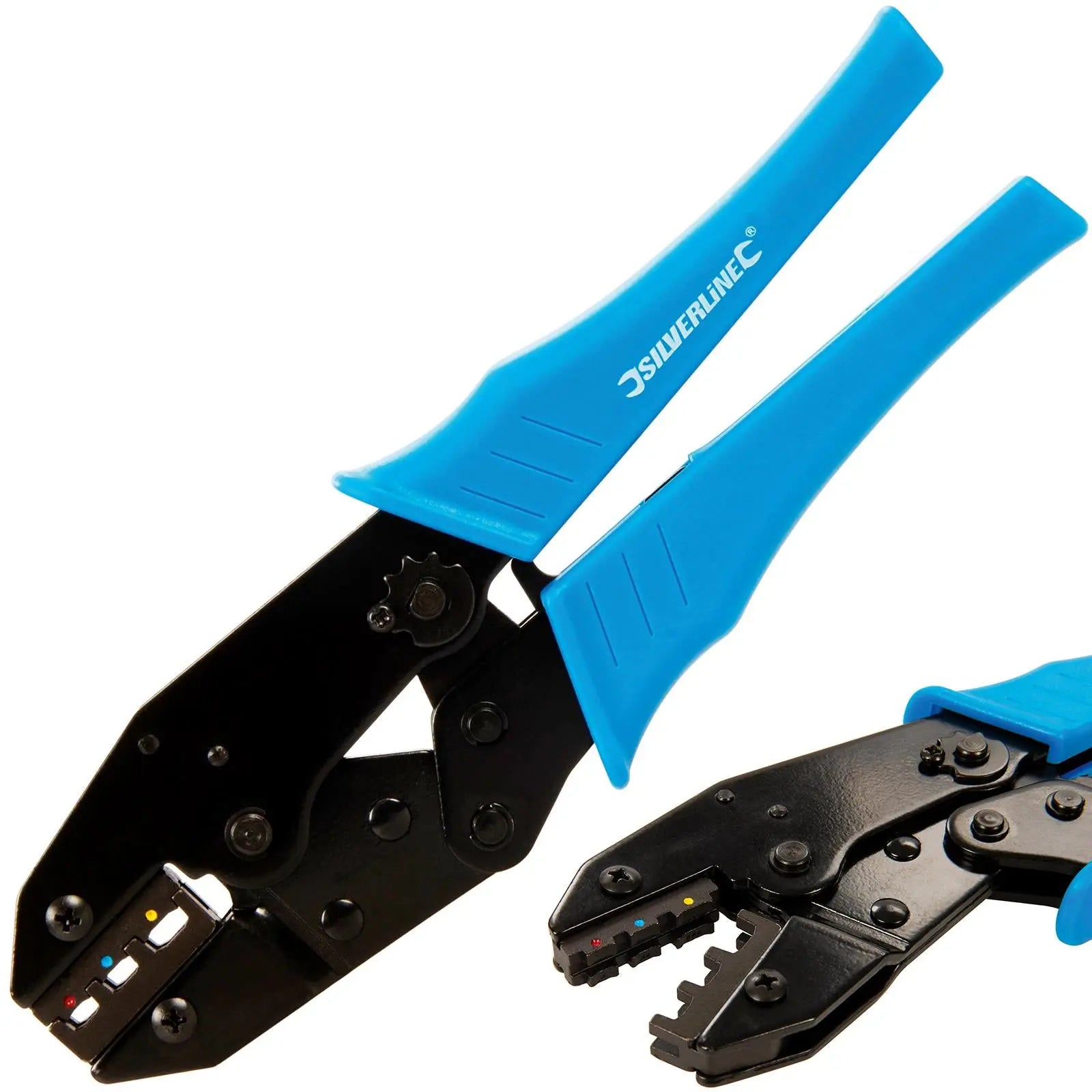 Silverline 230mm Expert Ratchet Crimping Tool 0.5-6mm Wire Electrician 