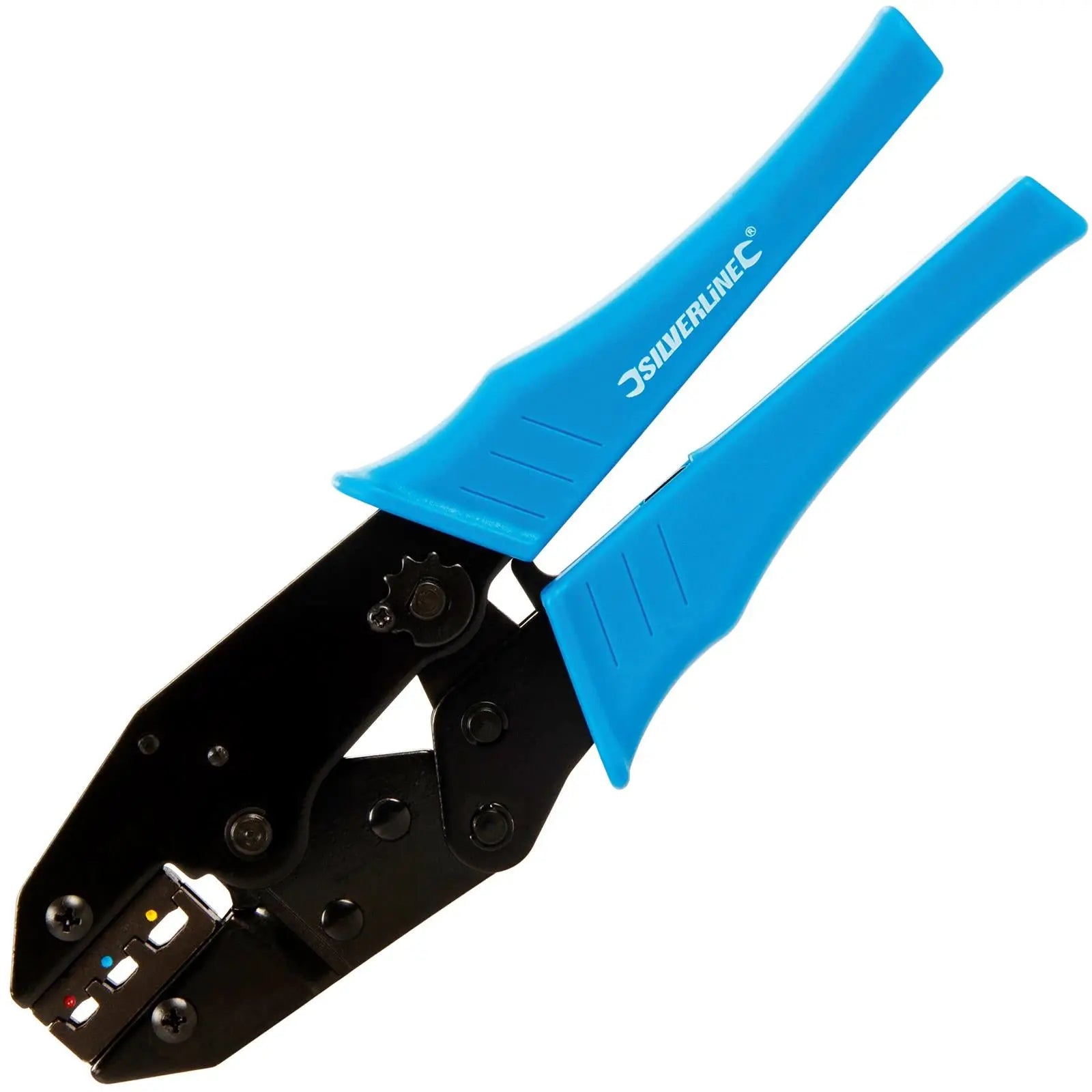 Silverline 230mm Expert Ratchet Crimping Tool 0.5-6mm Wire Electrician 