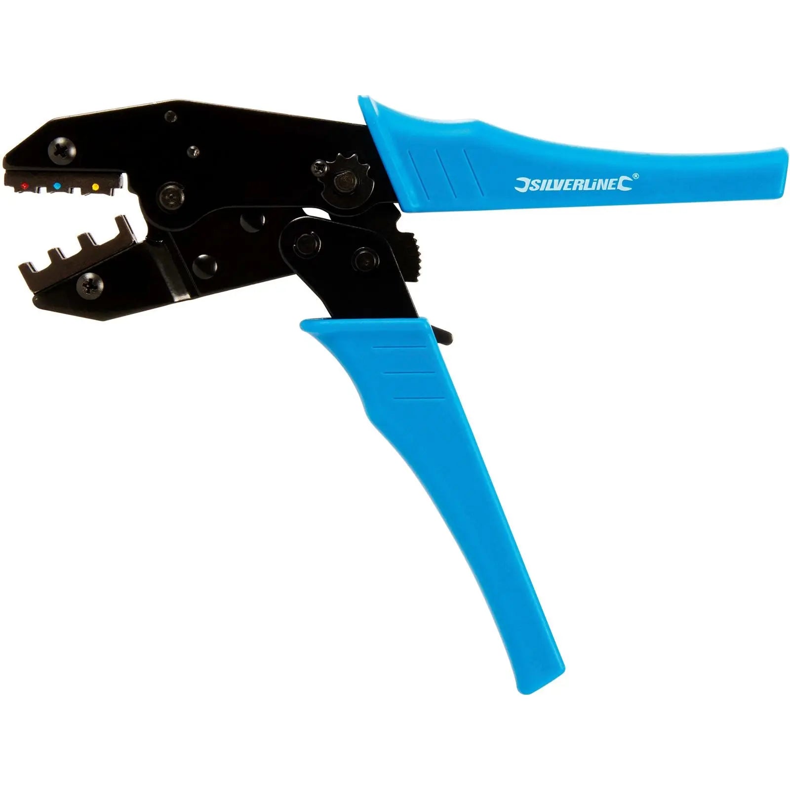 Silverline 230mm Expert Ratchet Crimping Tool 0.5-6mm Wire Electrician 