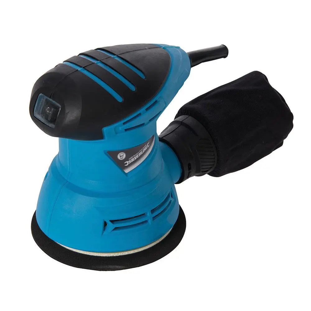 Silverline 240W Random Orbit Sander 125mm 870944  White Rose Tools