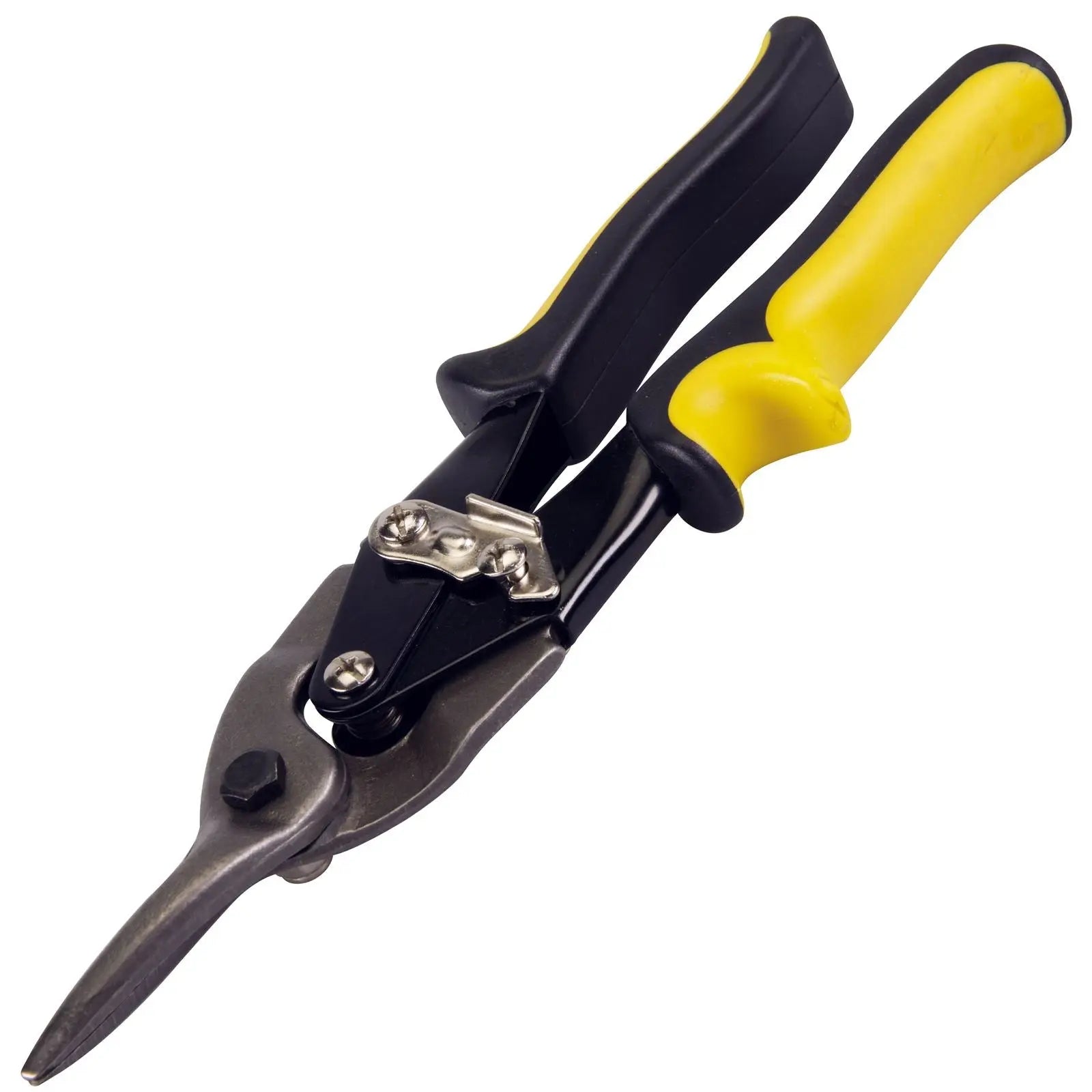 Silverline 240mm Straight Cut Aviation Tin Snips Metal Compound Lock Guard 