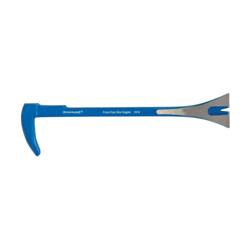 Silverline 250mm Wide Blade Pry Bar Nail Screw Puller Implement Skirting 