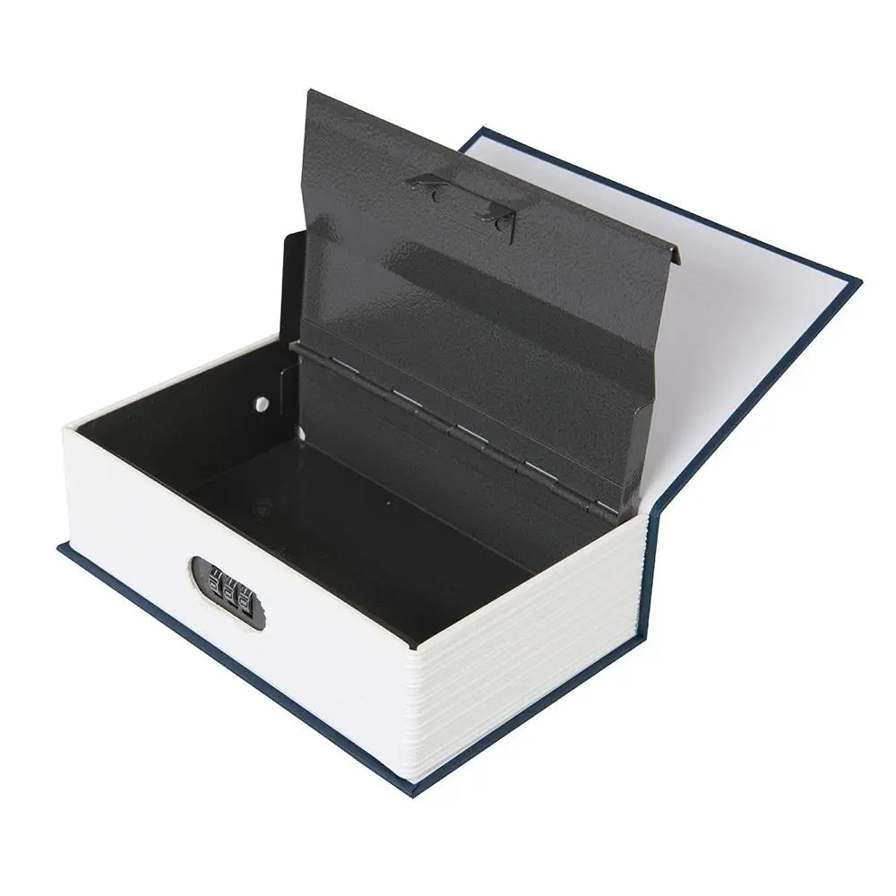 Silverline 3-Digit Combination Book Safe Box 180 x 115 55mm 534361  White Rose Tools