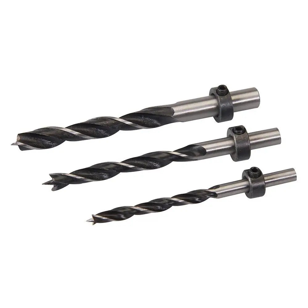 Silverline 3 Piece Dowel Drill Set 6, 8 & 10mm Wood Timber Joinery Lip Spur 