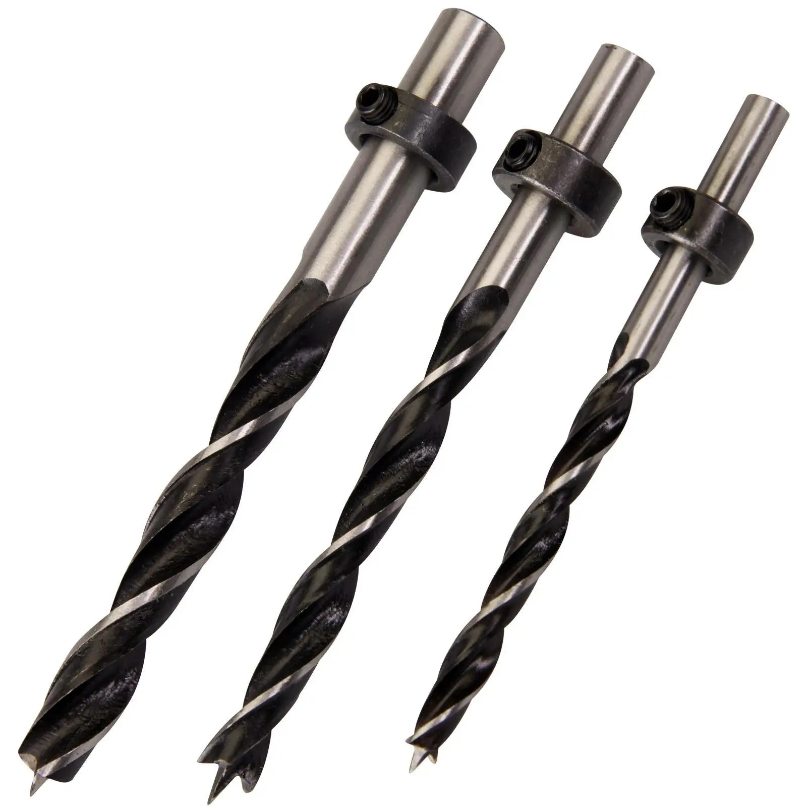 Silverline 3 Piece Dowel Drill Set 6, 8 & 10mm Wood Timber Joinery Lip Spur 