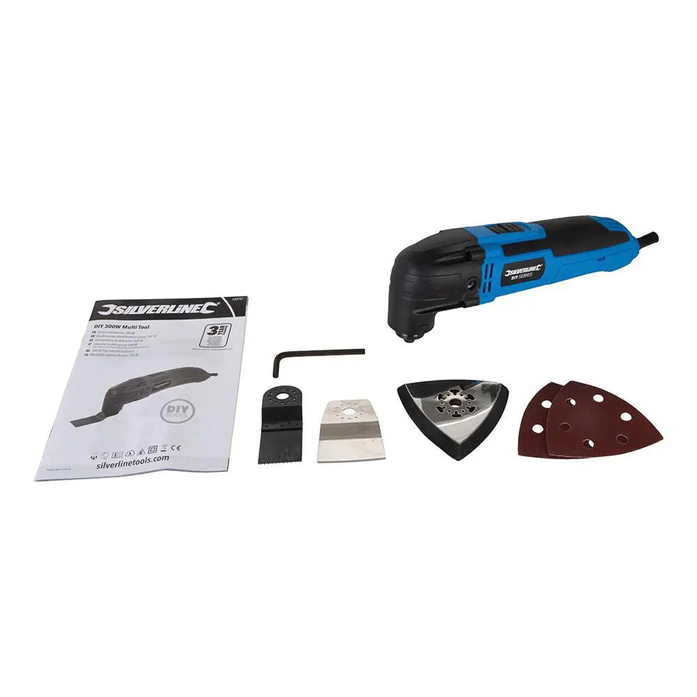 Silverline 300W Multi Tool 430787  White Rose Tools