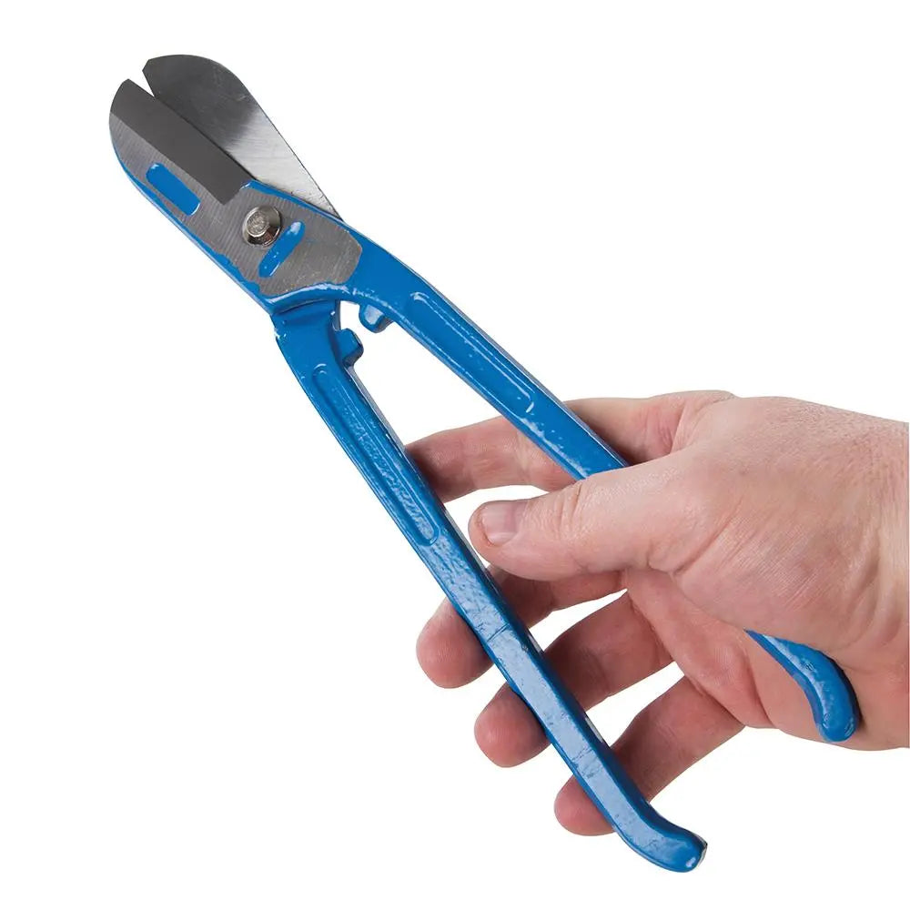 Silverline 300mm Tin Snips Metal Sheet Shears Cutters Engineering Steel 