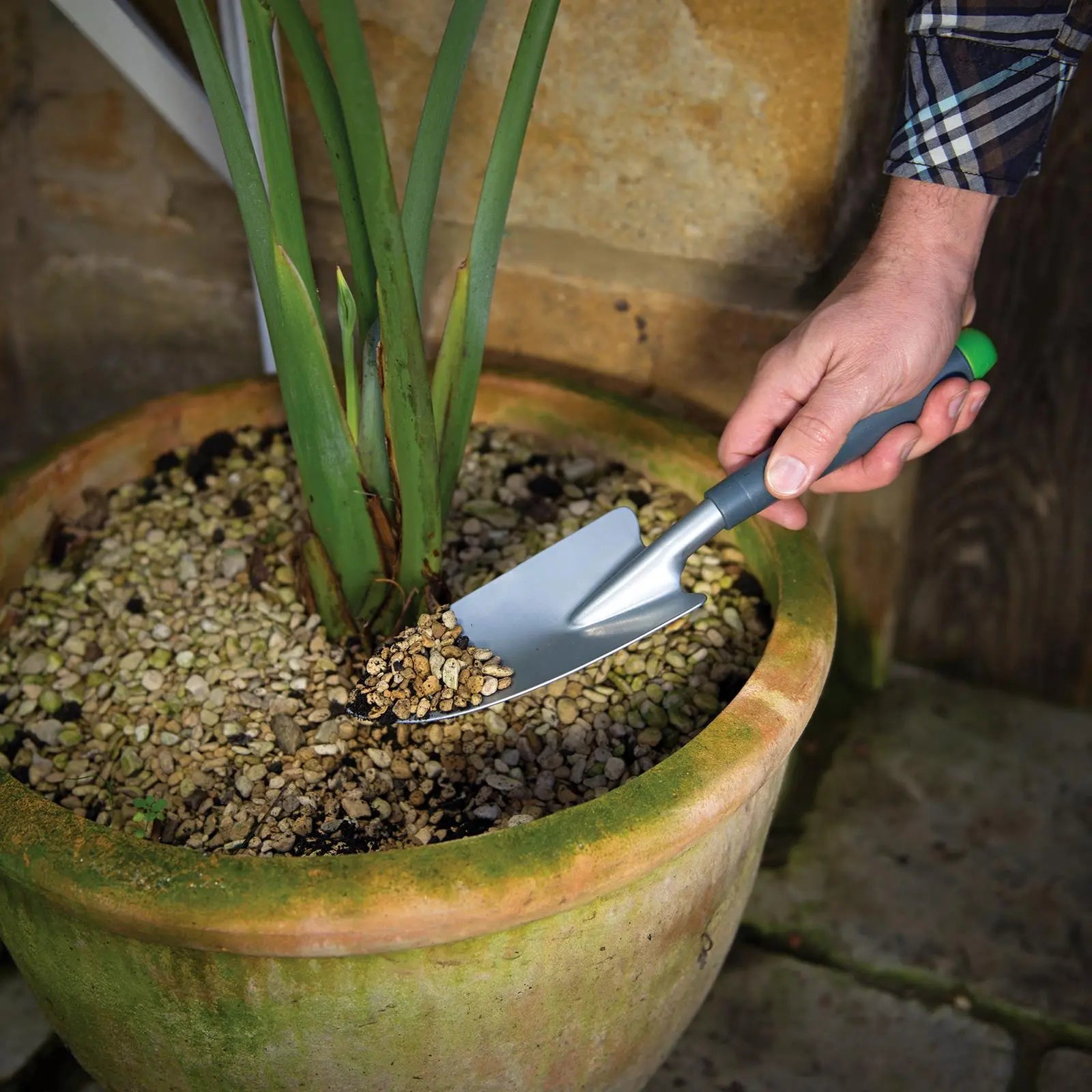 Silverline 356mm Hand Trowel Gardening Weeding Digging Plant 