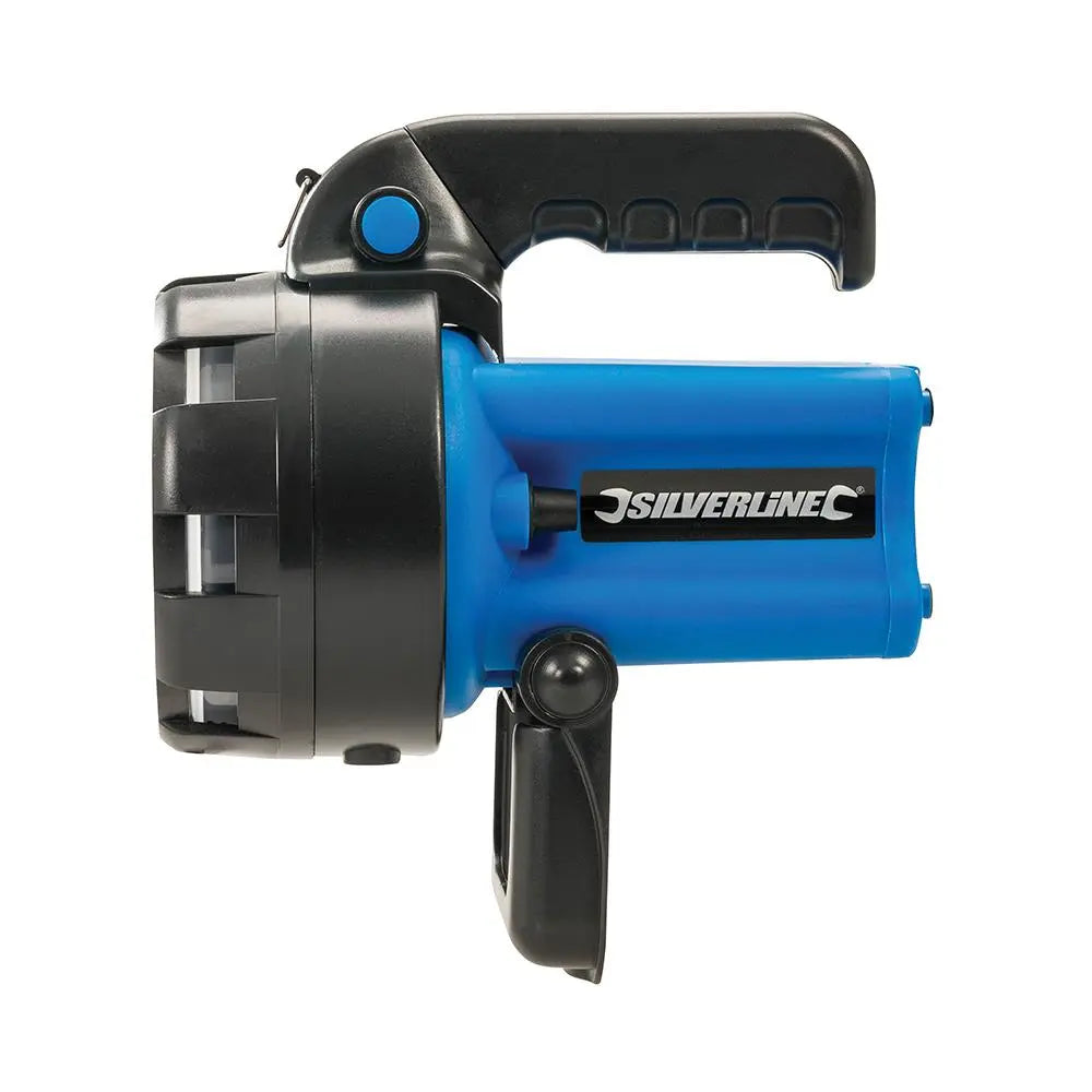 Silverline 3W Lithium Rechargeable Torch 150 Lumen 347767  White Rose Tools
