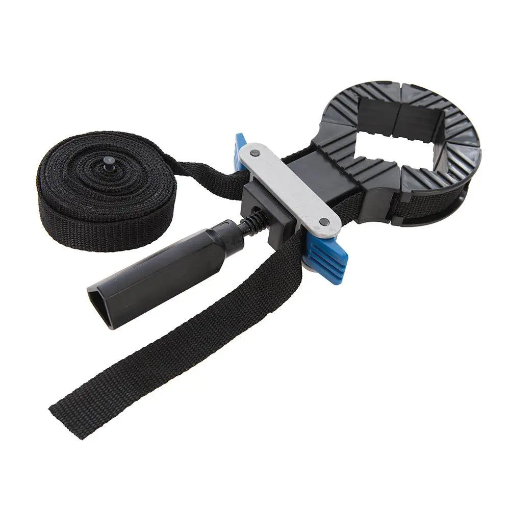 Silverline 4m x 25mm Adjustable Band Clamp 300mm Length 