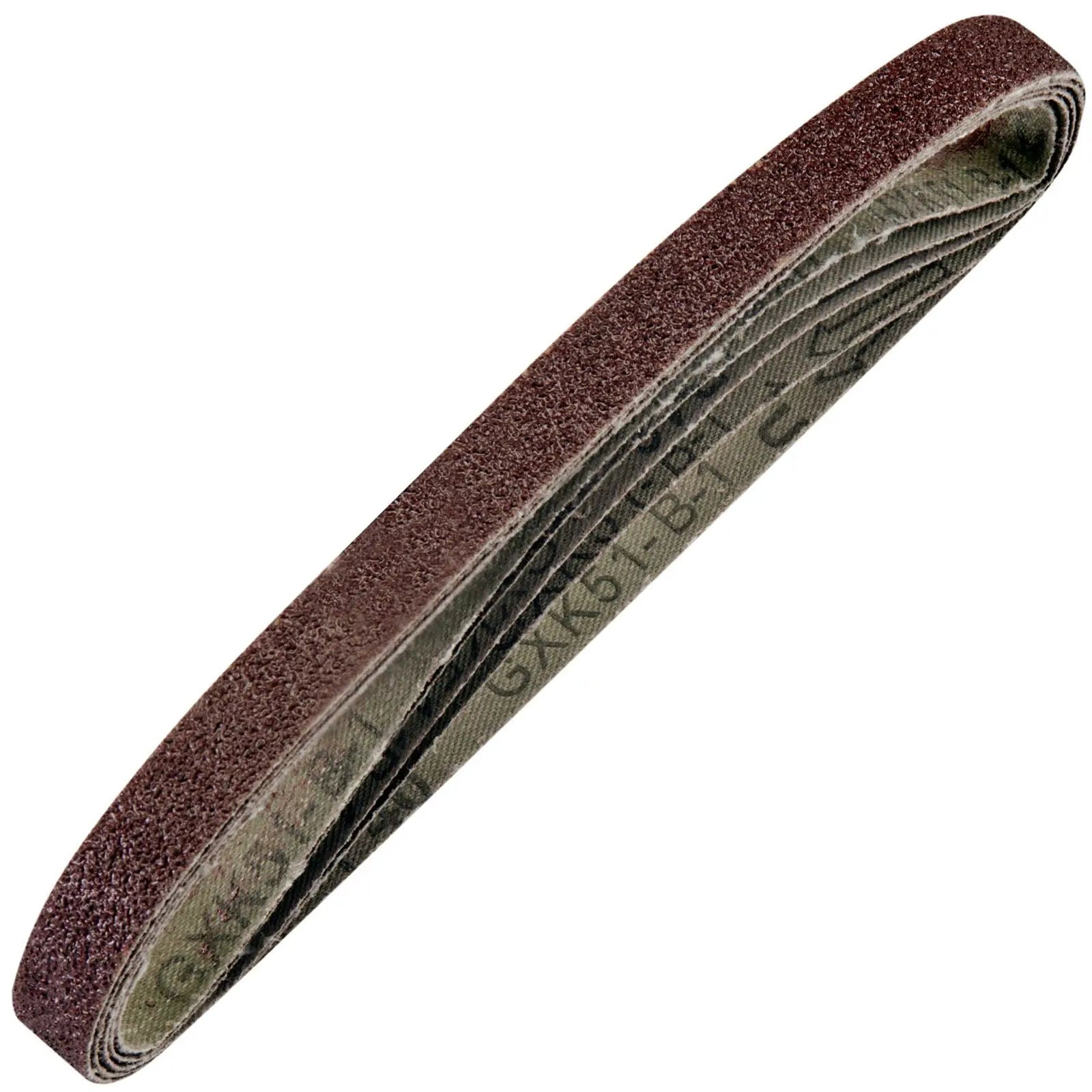 Silverline 5 Piece Aluminium Oxide Sanding Belts 