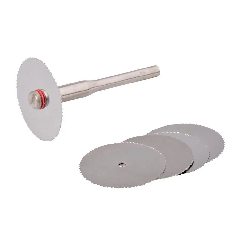 Silverline 5 Piece Steel Cutting Disc Kit 22mm Wood Alloy Plastic 