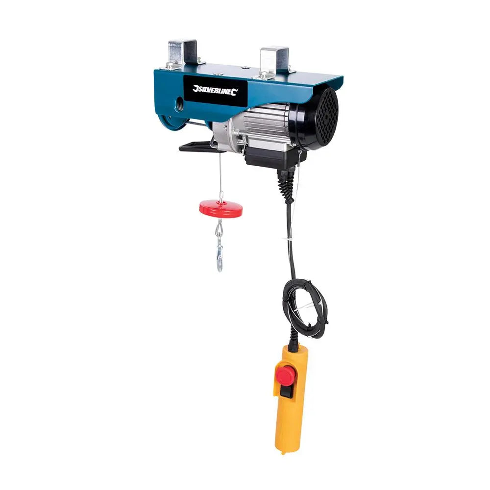 Silverline 500W Electric Hoist 250kg 264782  White Rose Tools