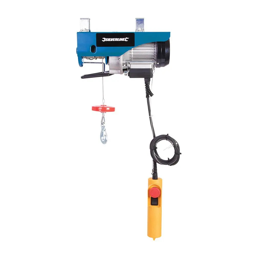 Silverline 500W Electric Hoist 250kg 264782  White Rose Tools