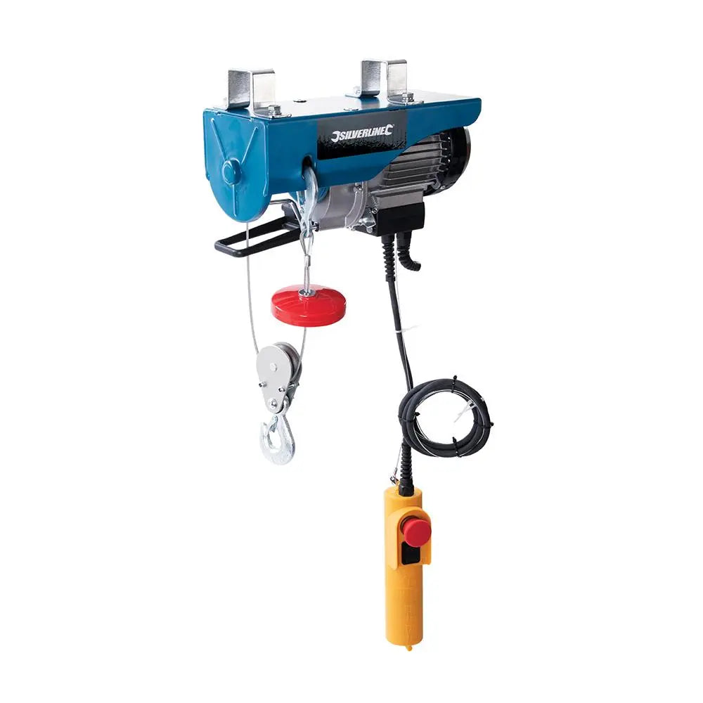 Silverline 500W Electric Hoist 250kg 264782  White Rose Tools