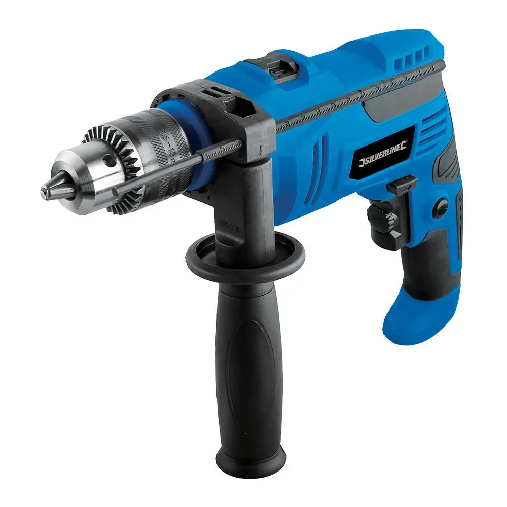 Silverline 500W Hammer Drill 265897  White Rose Tools