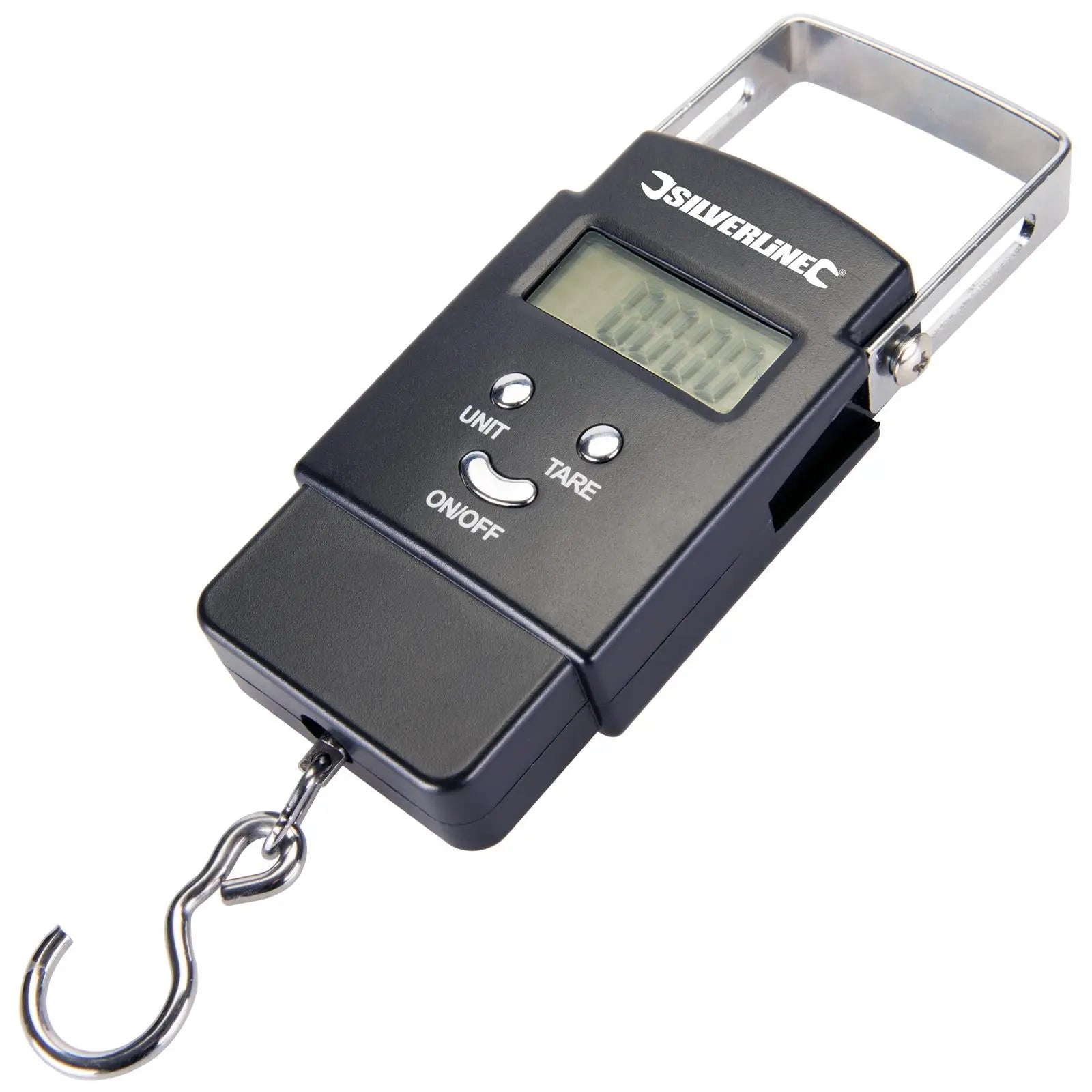 Silverline 50kg Electronic Pocket Balance Weighing Scales Metric Imperial 
