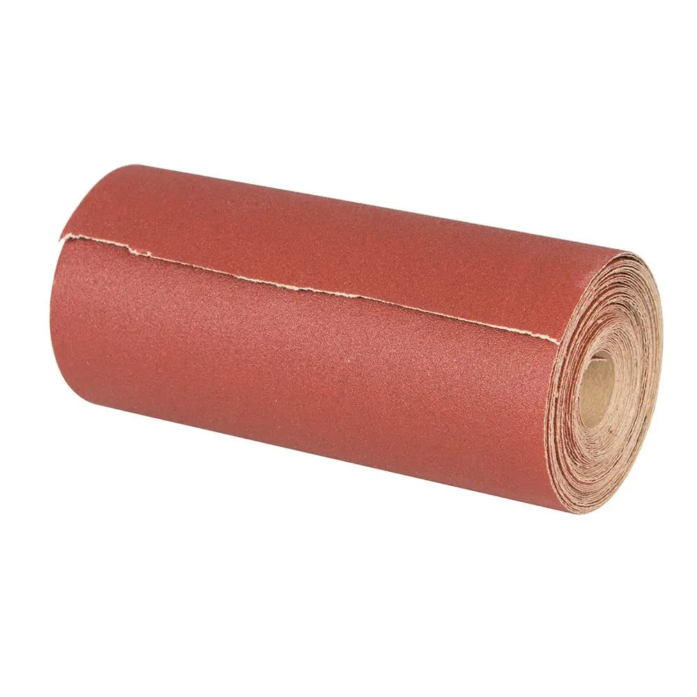 Silverline 50m Aluminium Oxide Sanding Roll 40-240 Grit 