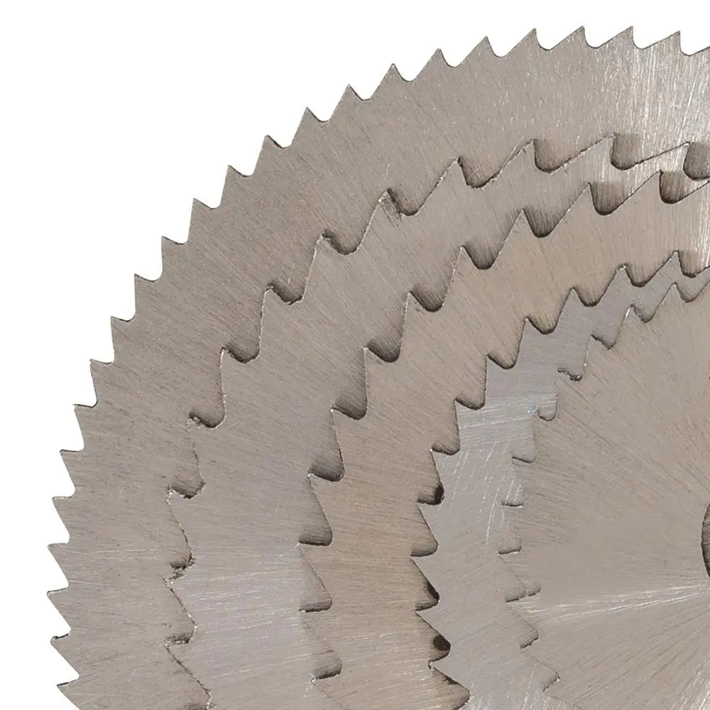 Silverline 6 Piece HSS Saw Disc Set Brass Copper Wood Plastic Rotary Cutting Kit 