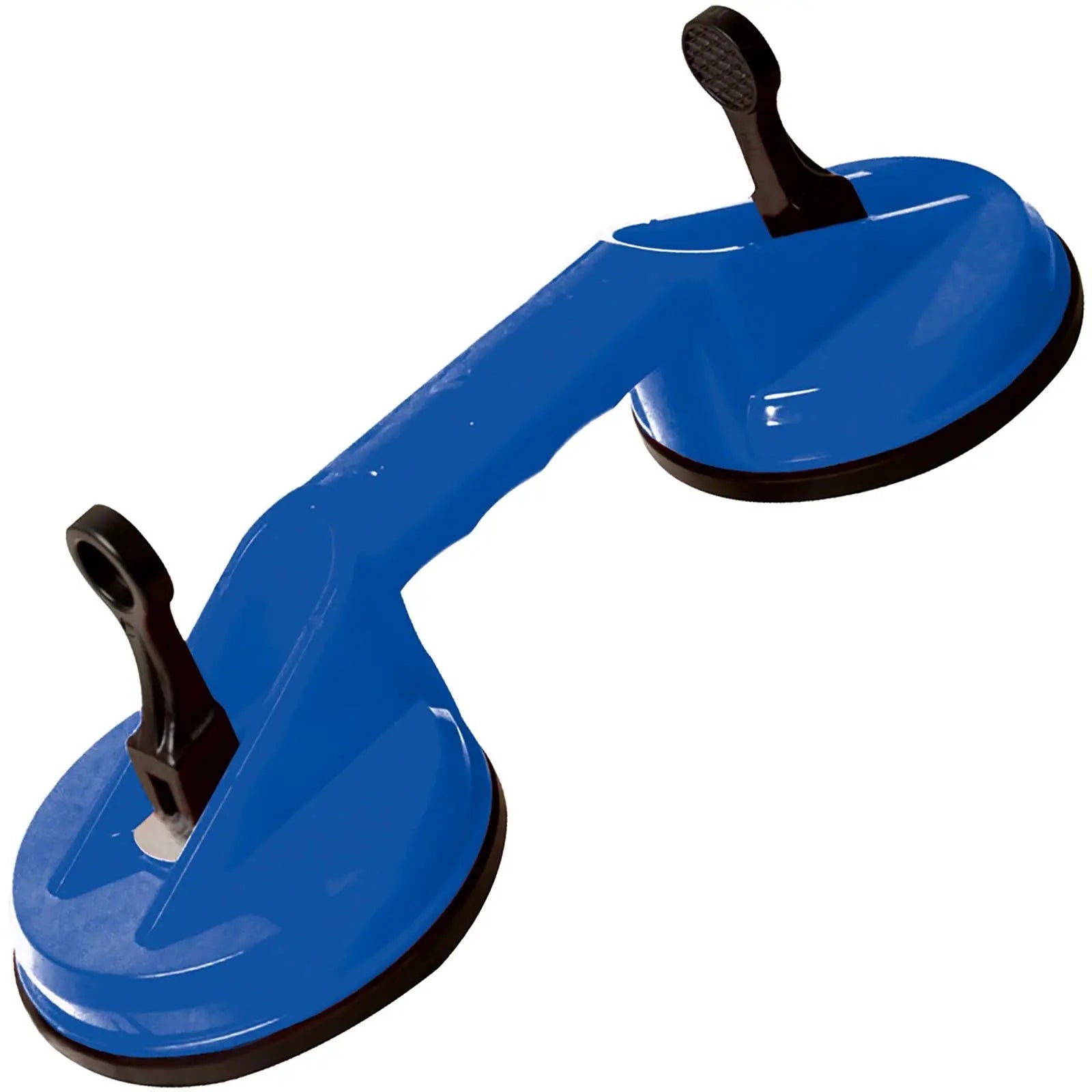 Silverline 70kg Double Suction Pad Glass Window Dent Puller Lifting 