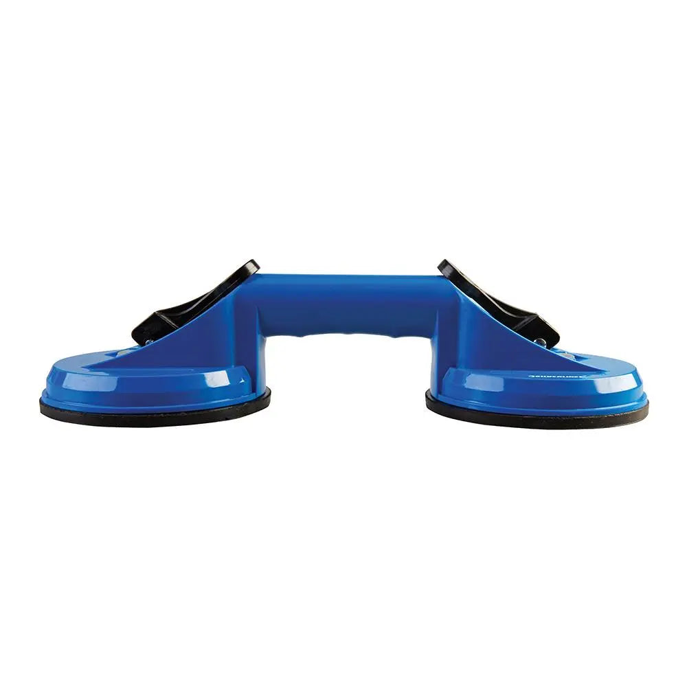 Silverline 70kg Double Suction Pad Glass Window Dent Puller Lifting 