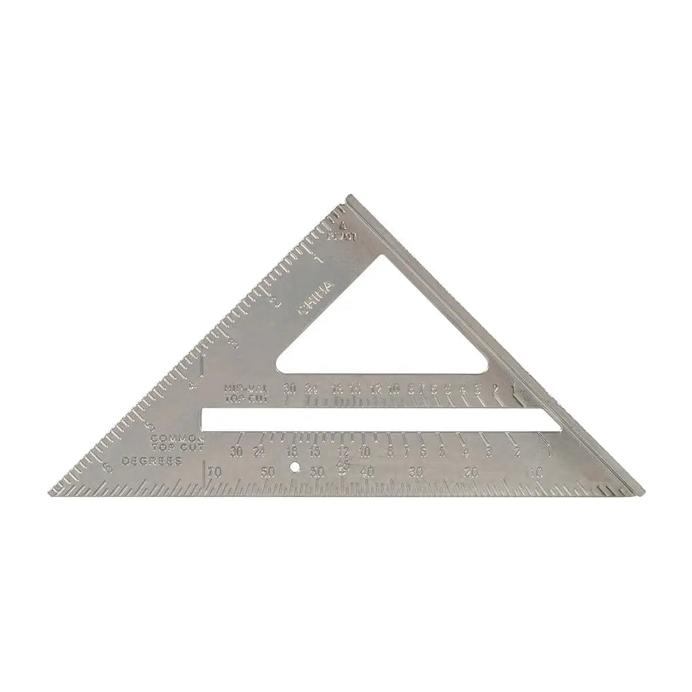 Silverline 7" Aluminium Alloy Roofing Square Framing Roof Mitre Lipped Edge 