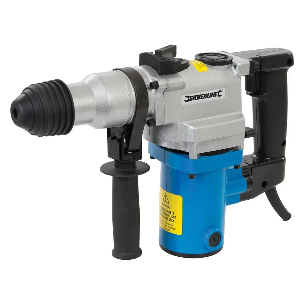 Silverline 850W SDS Plus Hammer Drill 633821  White Rose Tools
