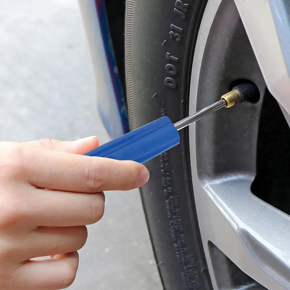 Silverline 96mm Tyre Valve Core Remover Tool Car Van Bike Garage 