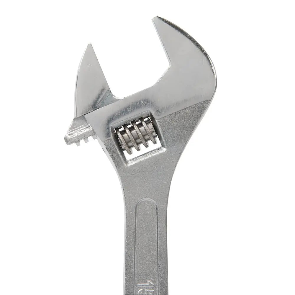 Silverline Adjustable Wrench Length 375mm - Jaw 41mm WR50  White Rose Tools