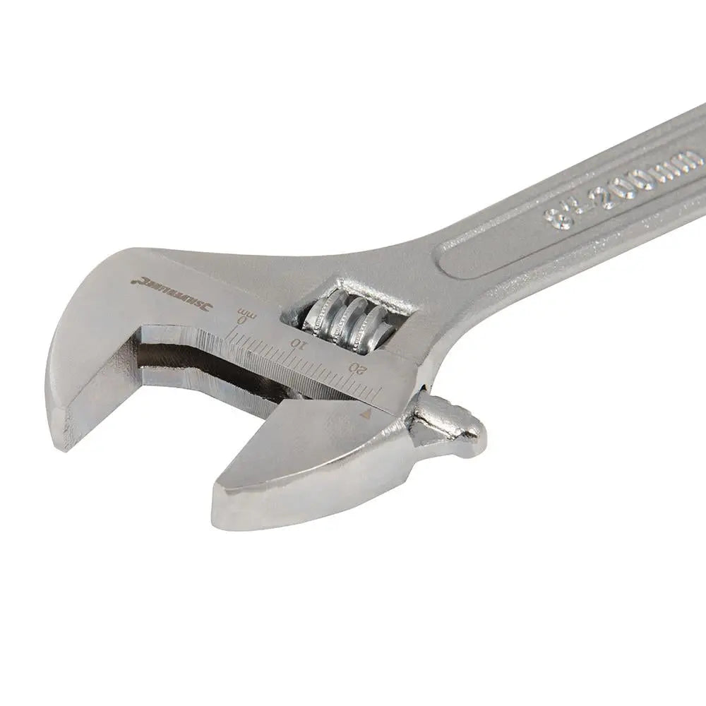 Silverline Adjustable Wrench Set 3pce 150, 200 & 250mm WR03  White Rose Tools