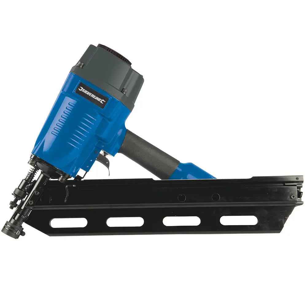 Silverline Air Framing Nailer 90mm 10 - 12 Gauge 282400  White Rose Tools